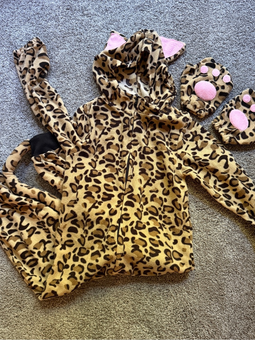 Kids Leopard Print Halloween Costume